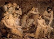 William Blake Joseflast Simeon tie up oil painting reproduction